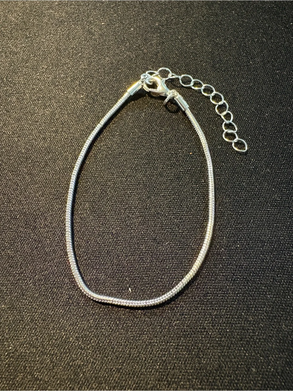 Elegant Silver-Tone Snake Chain Bracelet - Women's Accessories